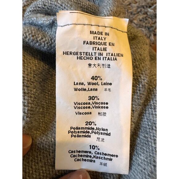 Brandy Melville Grey Wool Blend Sweater Vest One Size - Picture 6 of 6